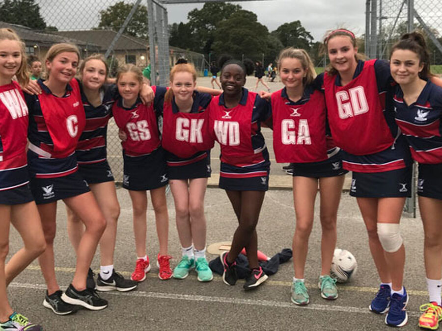 Stamford High’s U14 Netball team score District Champion title
