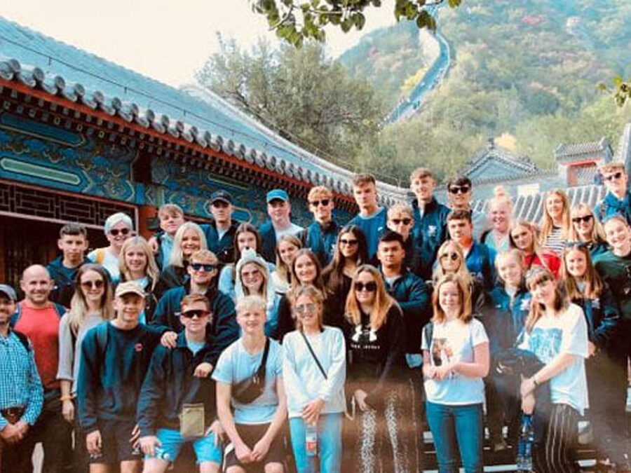Sixth Form students visit China