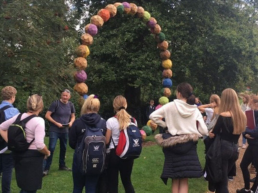 Burghley House Sculpture Exhibit engages Stamford Art Scholars