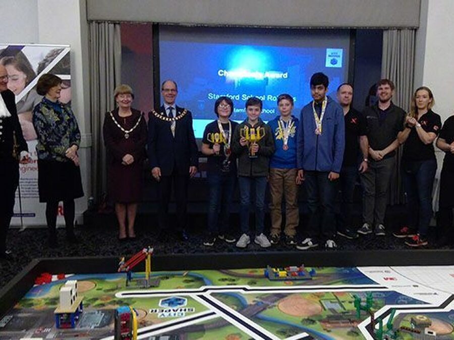 Stamford School become Regional Champions at First Lego League