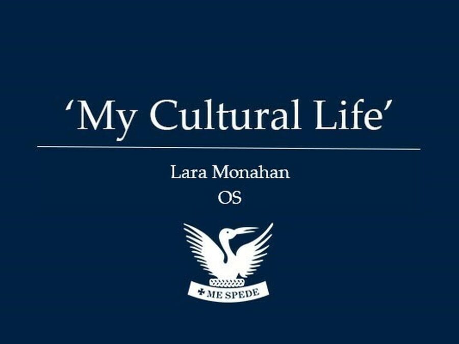 'My Cultural Life' - L Monahan