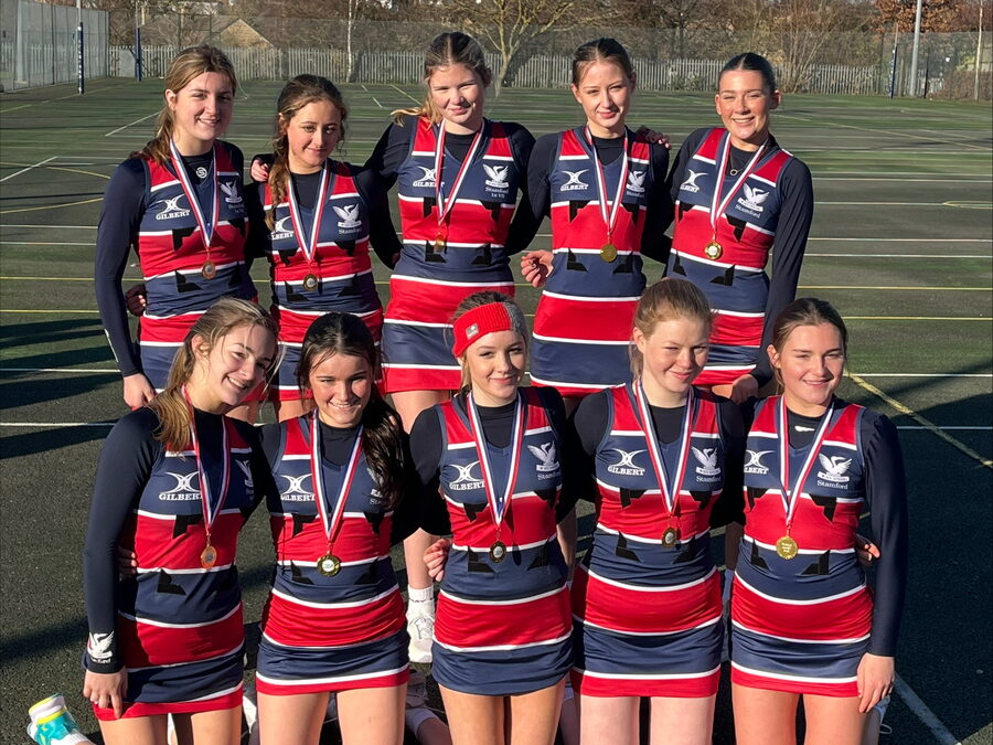 Stamford School U19 Netball Crowned County Champions and Qualify for Regional Finals