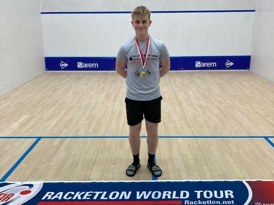 Chase becomes British Racketlon Champion