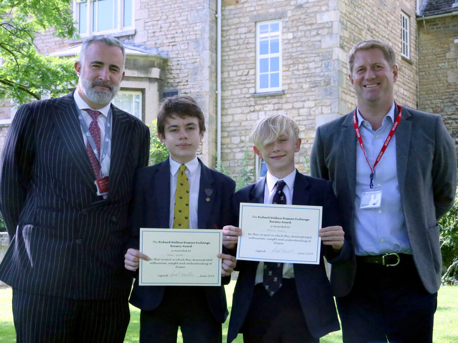 Students awarded sponsorship to fund trip to Russia