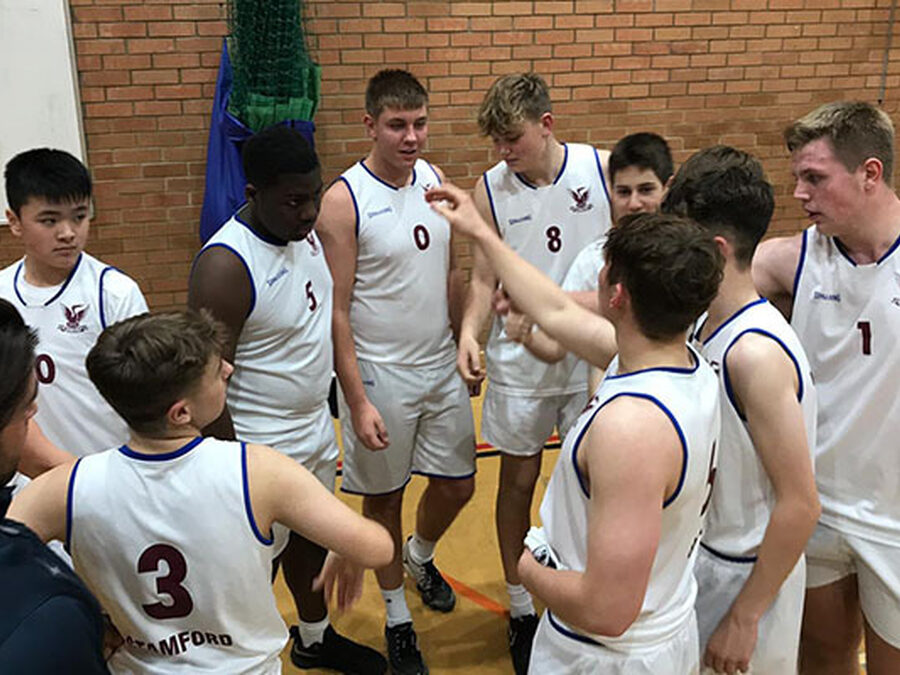 Stamford School’s U18 Basketball win at County Cup