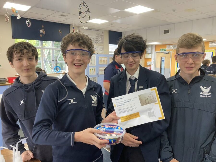 Year 9 take on a 'fiendish' escape room