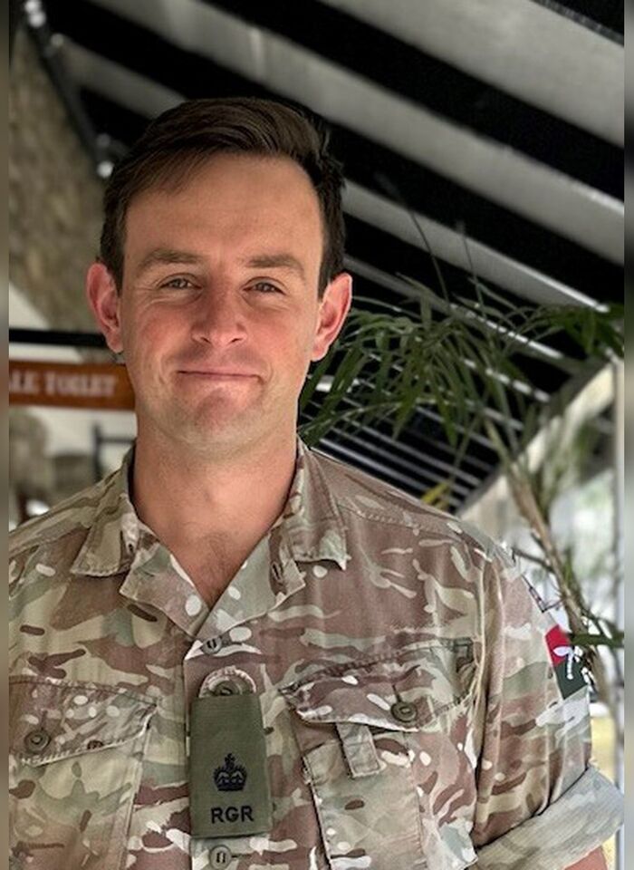 DAVID CARTER (OS 2010):
Major in the British Army