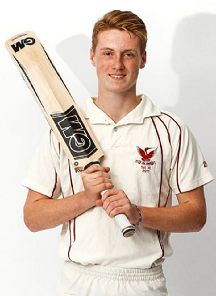 JOEY EVISON (OS 20): 
Professional Cricketer, Kent CCC